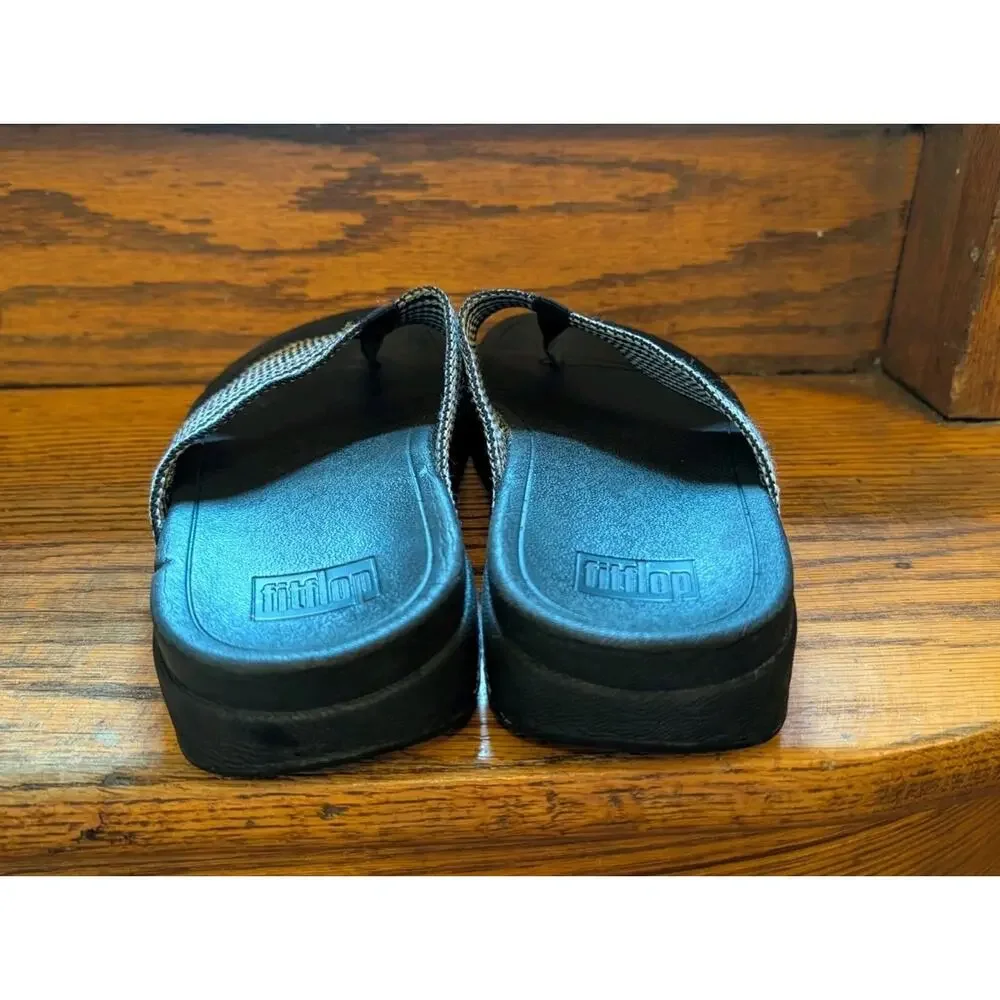 FitFlop Surfa sandals Women's Shoes Size 10.5-11 Black